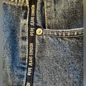 Vintage Pepe London plus size wide leg jeans